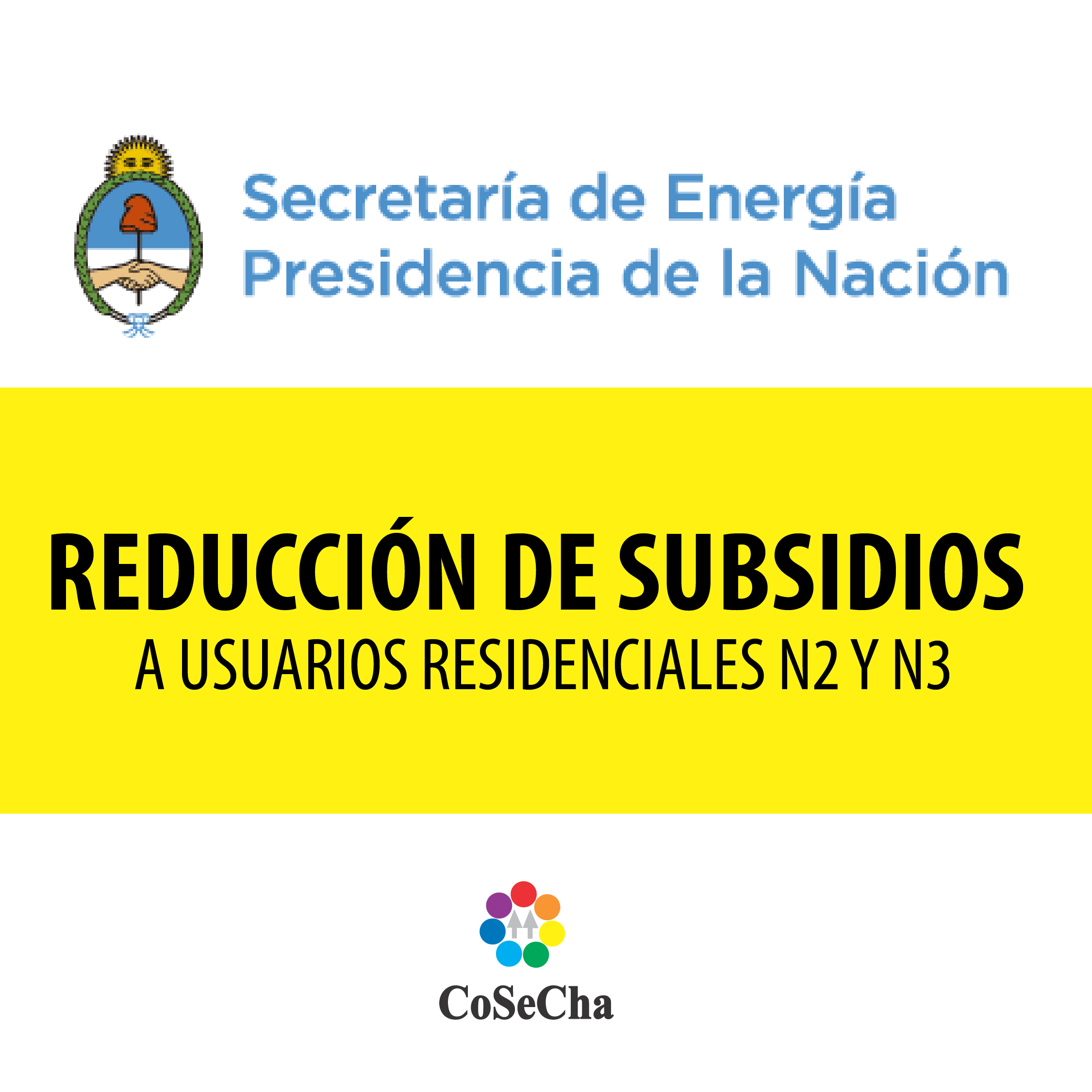 REDUCCIÓN DE SUBSIDIOS Mesa de trabajo 1
